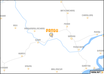 map of Pandu