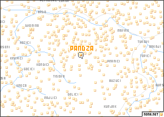 map of Pandža