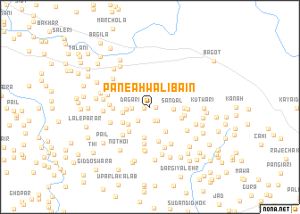 map of Paneahwāli Bāīn
