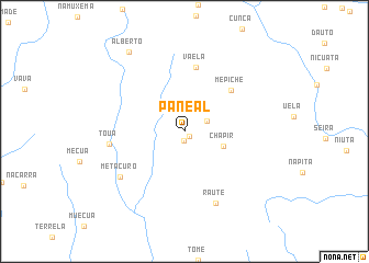 map of Paneal