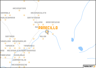 map of Panecillo