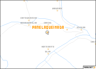 map of Panela Queimada