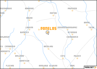 map of Panelas