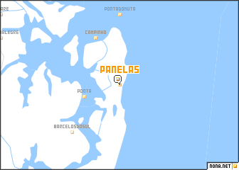 map of Panelas