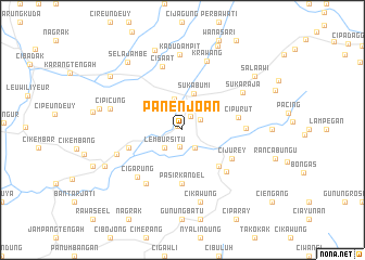map of Panenjoan