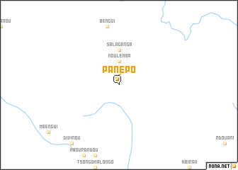 map of Panépo