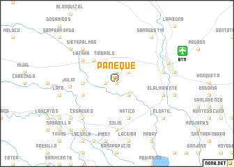 map of Paneque