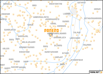map of Panero