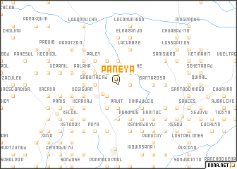 map of Paneyá