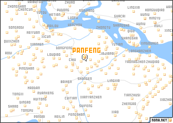 map of Panfeng