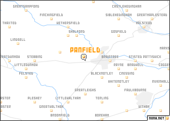 map of Panfield