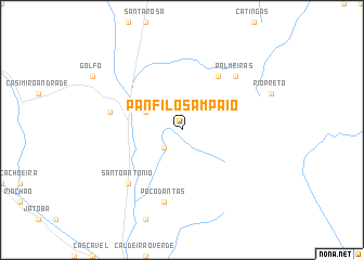 map of Panfilo Sampaio