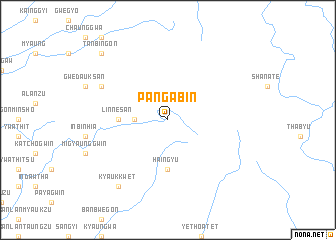 map of Pangabin