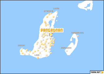 map of Pangadnan