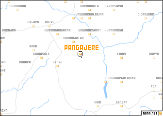 map of Pangajere