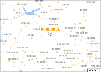 map of Pangamol
