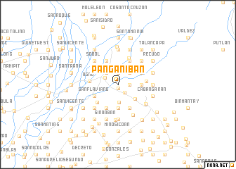 map of Panganiban