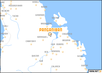 map of Panganiban