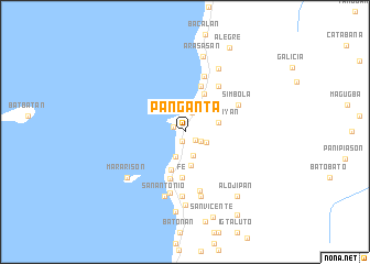 map of Panganta