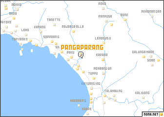 map of Pangaparang