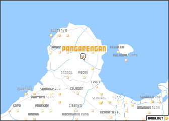 map of Pangarengan