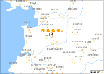 map of Pangasang