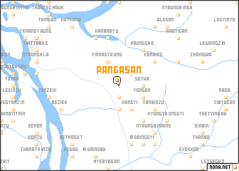 map of Pangasan