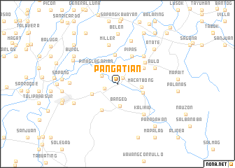 map of Pangatian