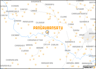 map of Pangauban Satu