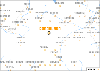 map of Pangauban