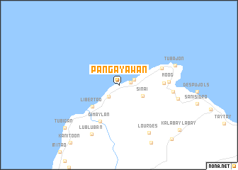 map of Pangayawan