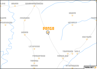 map of Panga