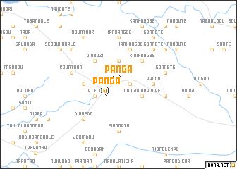 map of Panga