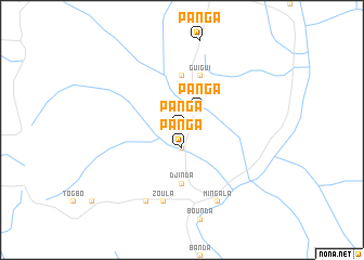 map of Panga