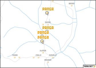 map of Panga