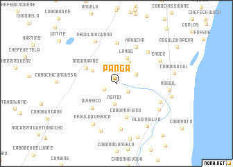 map of Panga