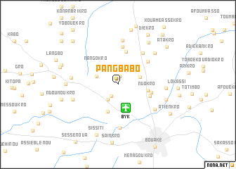 map of Pangbabo