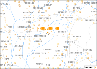 map of Pangburian