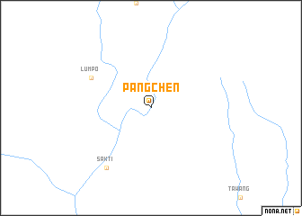 map of Pangchen