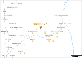 map of Pangdām