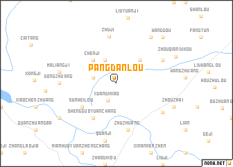 map of Pangdanlou