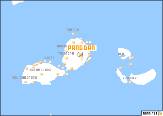 map of Pangdan