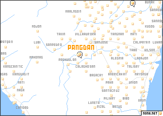 map of Pangdan
