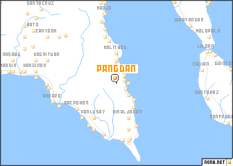 map of Pangdan