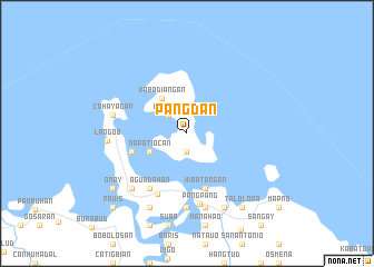 map of Pangdan