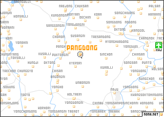 map of Pang-dong