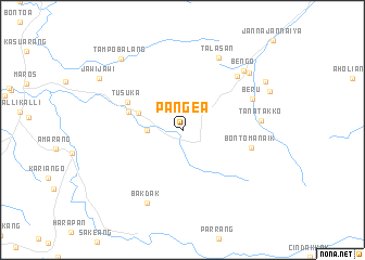 map of Pangea