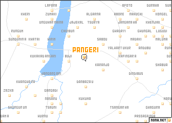 map of Pangeri