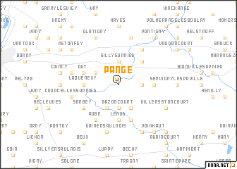 map of Pange