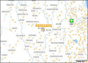 map of Panggang